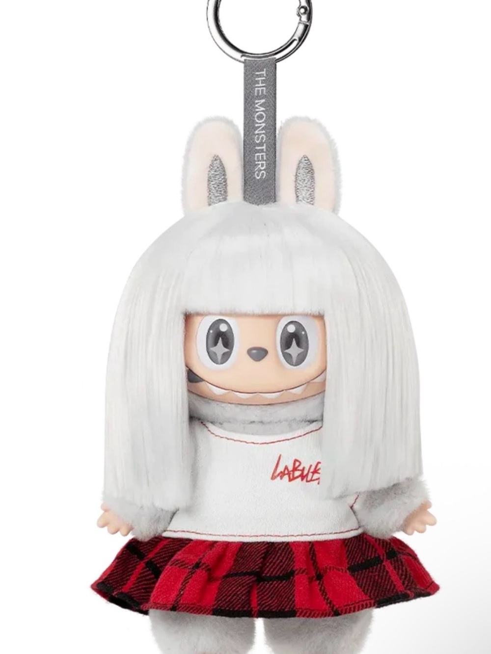 Pop Mart The Monsters Hair Salon Series Labubu Plush Pendant ‘Born Rebel’